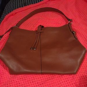 RL leather purse